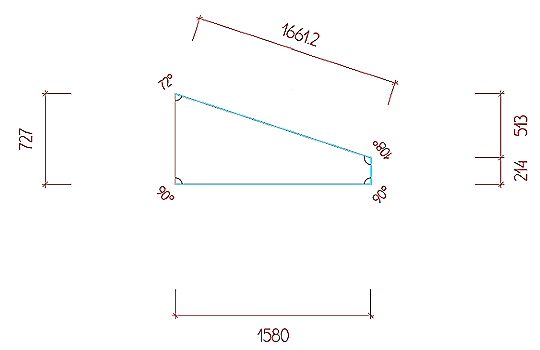 Стеклопакет трапеция в фахверк Стеклопакет трапеция в фахверк
